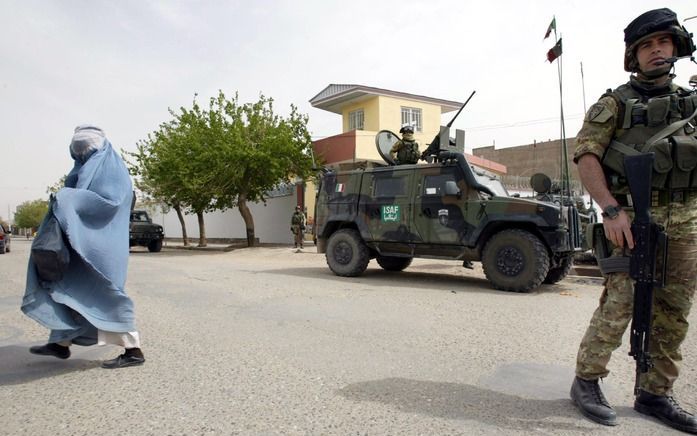 Italiaanse militairen in Afghanistan Foto EPA