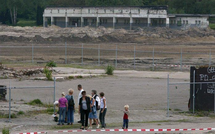 De plek waar tien jaar geleden de vuurwerkfabriek ontplofte. Foto ANP.