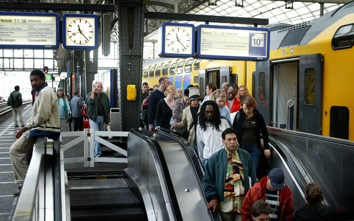 „We hebben niet alleen de NS, maar ook de moraal geprivatiseerd. Mensen bepalen zelf hun normen en waarden.”&#8194;beeld RD, Sjaak Verboom