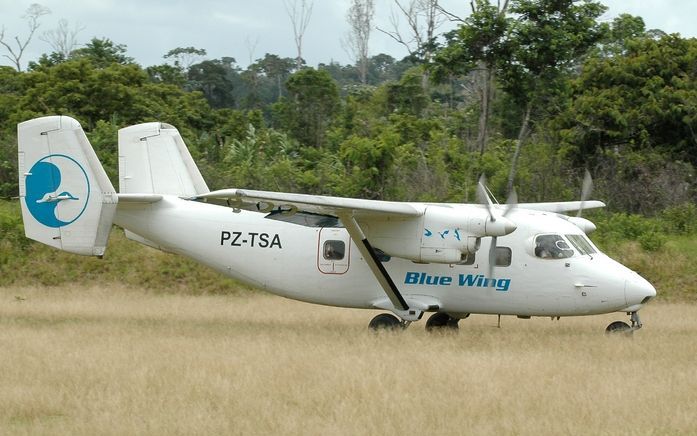 Bij een vliegtuigongeluk donderdag in het oosten van Suriname zijn volgens luchtvaartautoriteiten zeker zeventien doden gevallen. Foto ANP