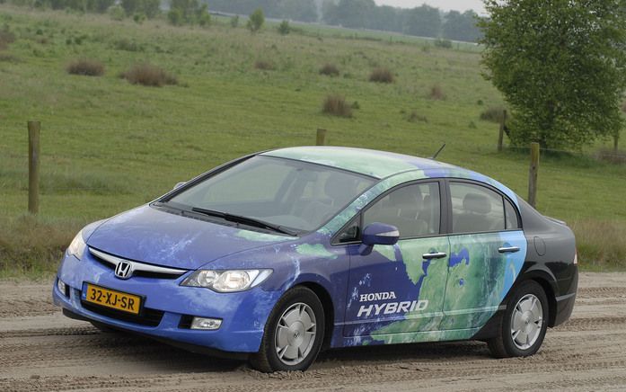 Waar Honda verscheidene jaren slechts bescheiden presteerde op de Nederlandse markt, is het merk met de Civic Hybrid weer volledig terug. Foto Tony Vos