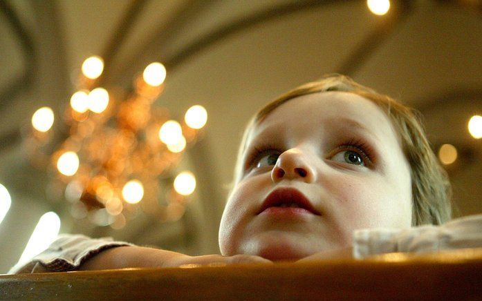 Kinderen presteren beter op school door kerkgang. Foto ANP