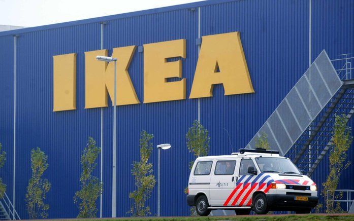 Ikea ontving al eerder bommeldingen. In 2002 hield Ikea alle vestigingen gesloten na een dreigtelefoontje. Foto ANP