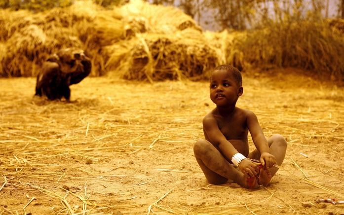 Honger in Afrika. - Foto EPA