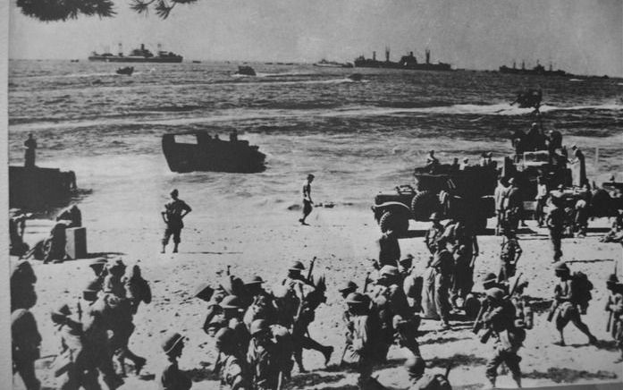 Op 15 augustus 1944 landden de geallieerden met overweldigend militair vertoon op de kust van de Franse Provence. Foto Musée de la Libération