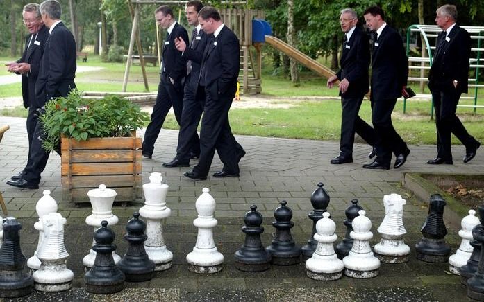 Conferentie op het terrein van Mennorode in Elspeet, september 2004. Foto RD, Sjaak Verboom