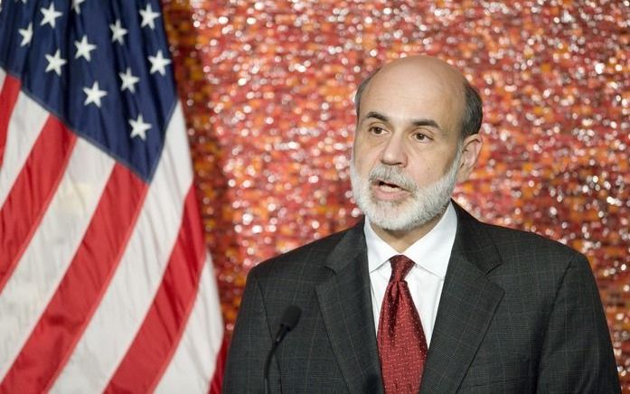 Federal Reserve–voorzitter Ben Bernanke. Foto EPA