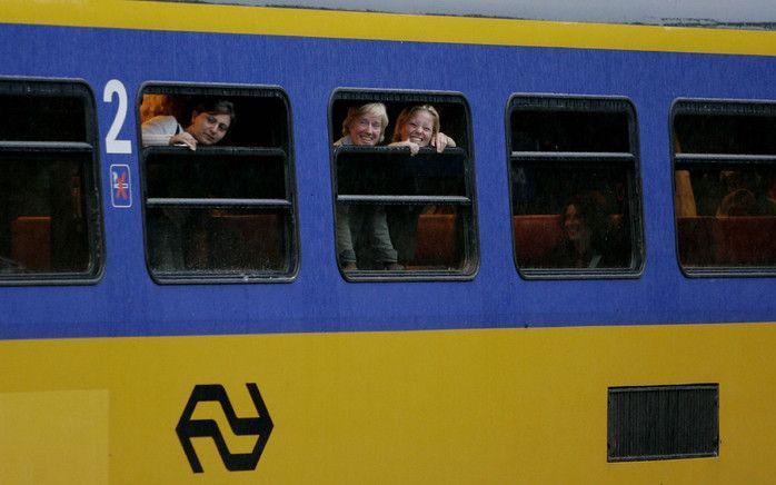 UTRECHT - Een trein van de NS. Foto ANP