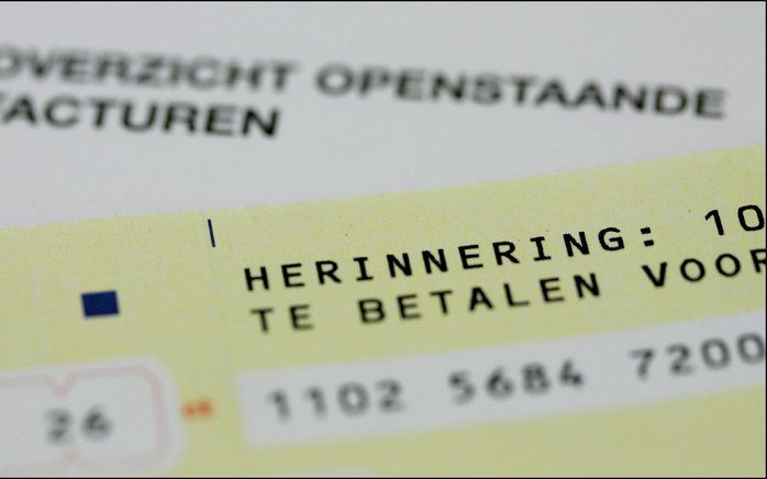 Door de crisis trekken mensen met schulden eerder aan de bel. Foto ANP