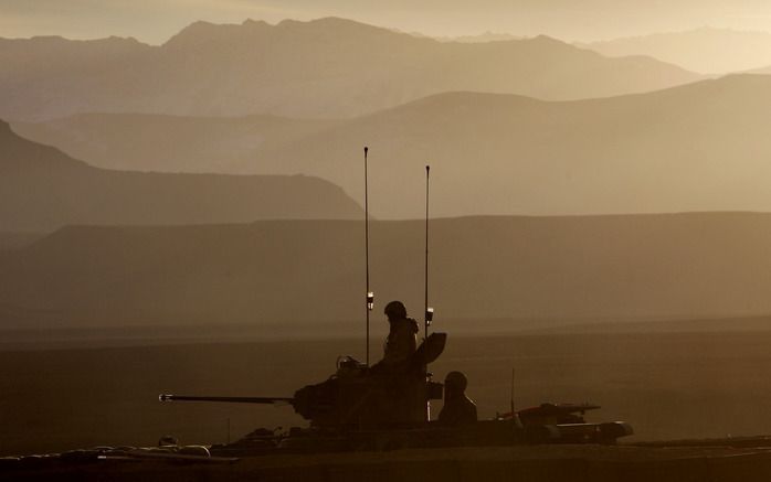 Nederlandse militairen in Uruzgan. Foto EPA