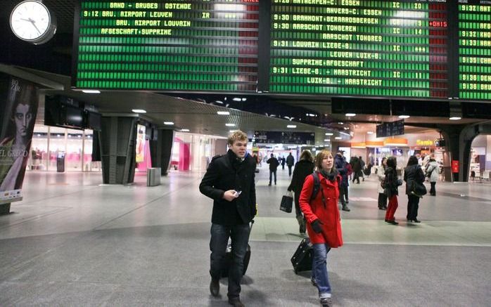 Station Brussel. Foto EPA