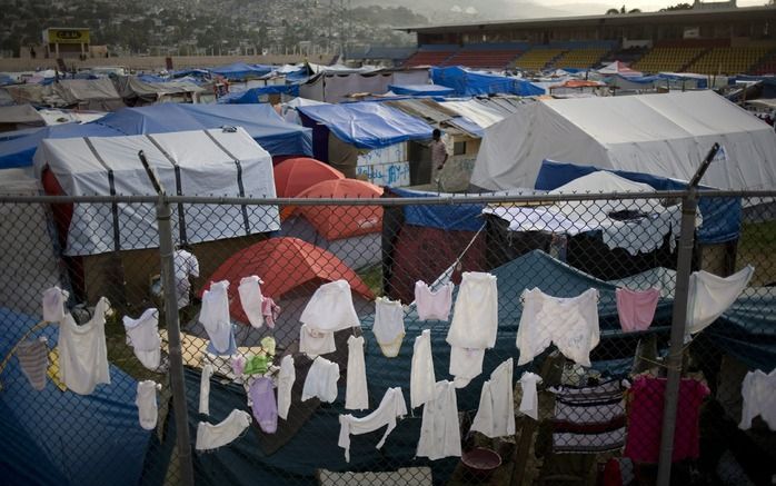 Tentenkamp in Port-au-Prince. Foto EPA