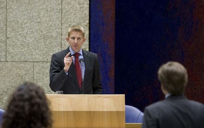 DEN HAAG - Staatssecretaris De Vries van Defensie. Foto ANP