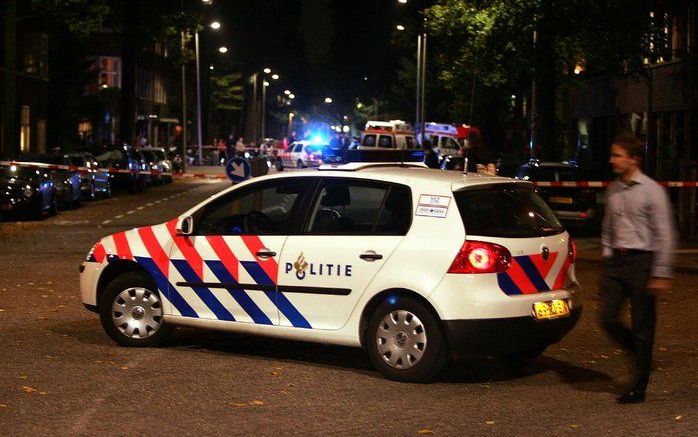 Behalve de politie en de Belastingdienst werkten ook het Korps landelijke politiediensten, de douane en de marechaussee mee aan een grootschalige verkeerscontrole. Foto ANP