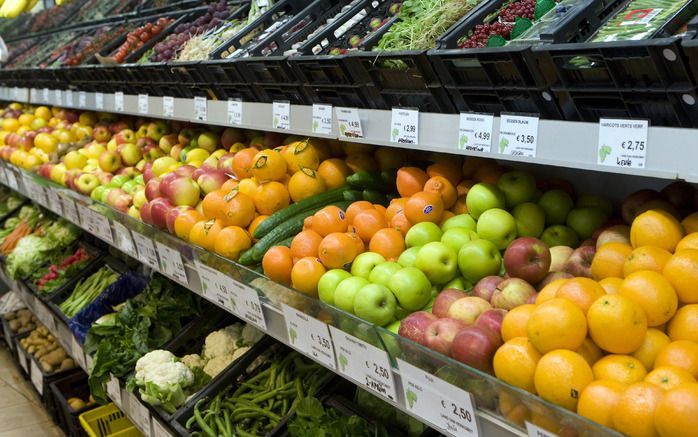 WAGENINGEN - Rauw groente en fruit verkleint kans op beroerte. Foto ANP