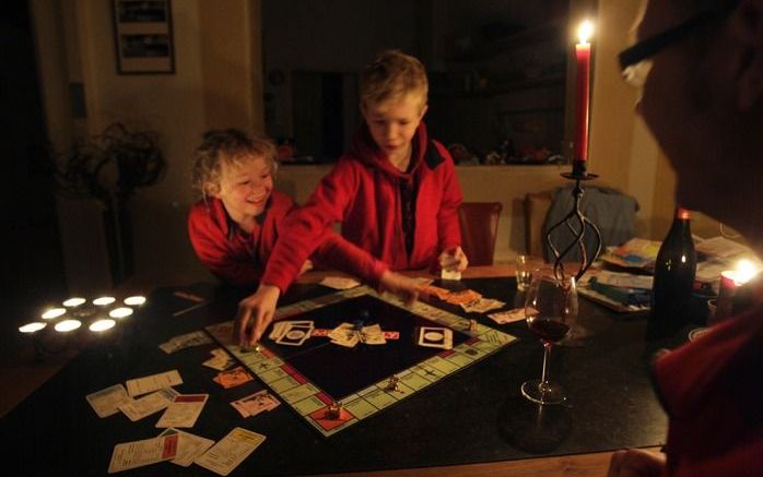 Stroomstoring in 2007 in Zaltbommel. Foto ANP