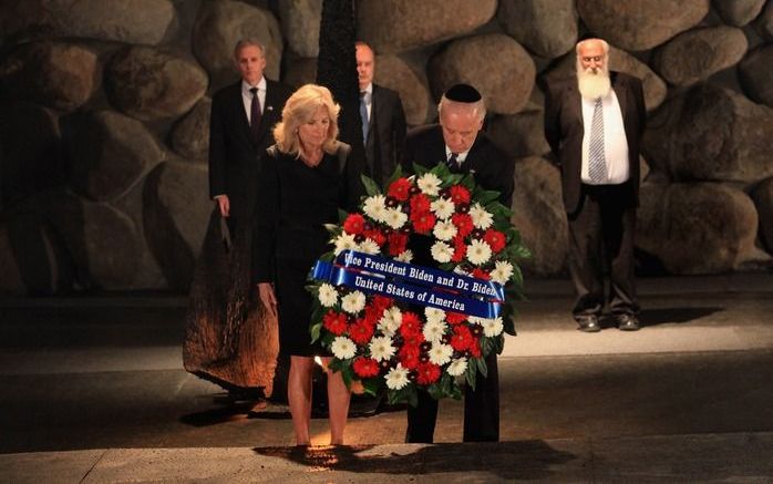 JERUZALEM - Israël bouwt 1600 huizen in Oost–Jeruzalem. De aankondiging daarvan komt op een gevoelig moment, tijdens het bezoek van de Amerikaanse vicepresident Biden. Foto EPA