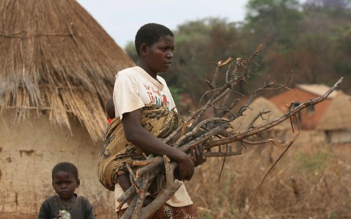 Armoede en voedseltekorten in Zimbabwe. Foto EPA.