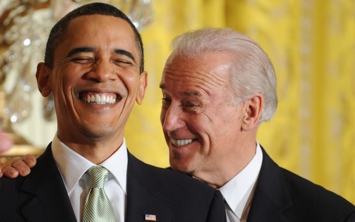 WASHINGTON - President Obama en vicepresident Joe Biden. Foto EPA