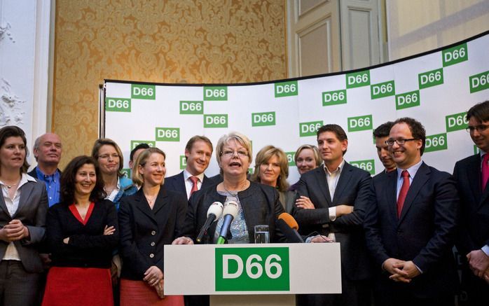 De nummer twee van de D66-lijst, Magda Berndsen. Foto ANP