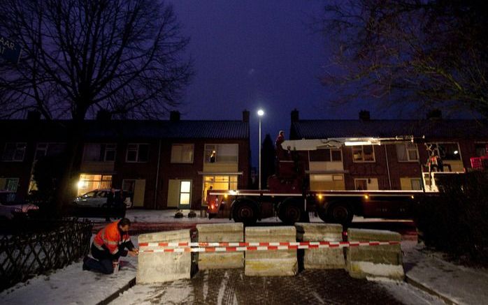 De herstructurering van de probleemwijk Veldhuizen in Ede loopt forse vertraging op. Woningcorporatie Woonstede krijgt de financiering voor het project niet rond. Foto ANP