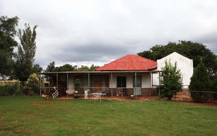 De boerderij van Terre’Blanche. Foto EPA