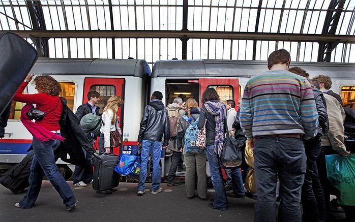 AMSTERDAM - Trainstation Amsterdam Centraal. Foto ANP