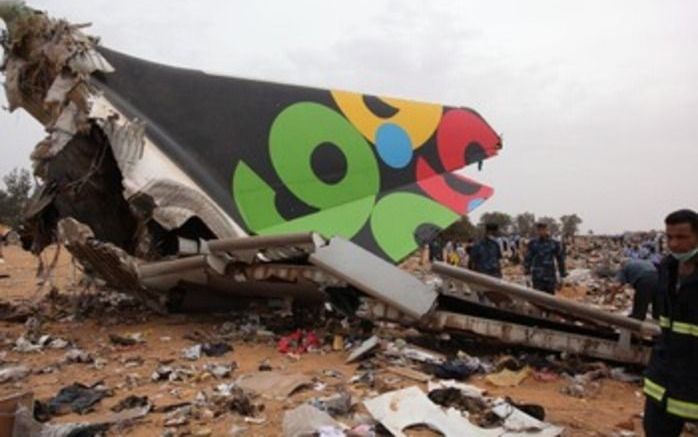 Op het moment van de vliegtuigcrash in Libië hing er geen as van de IJslandse vulkaan boven Tripoli. Foto EPA