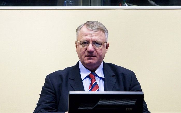 De Kamer van Beroep van het Joegoslavië–Tribunaal heeft woensdag de veroordeling van Vojislav Seselj tot vijftien maanden cel bevestigd. Foto ANP