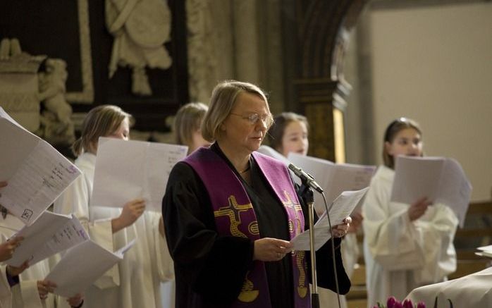 Ds. De Jong-Dorland: Nieuwe belangstelling voor christelijk geloof. Foto Berry Geerlings