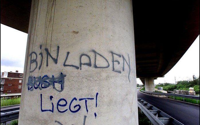 Bin Laden waarschuwt Europeanen in Afghanistan. Foto ANP