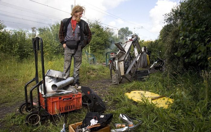 Arme mensen in Nederland hebben steeds vaker moeite om de eindjes aan elkaar te knopen. Foto ANP