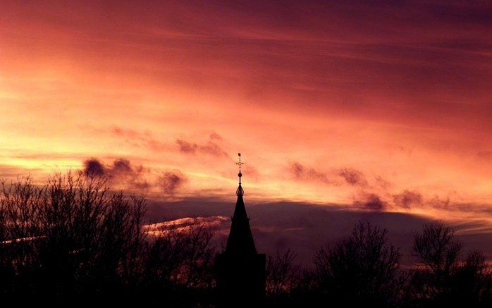 Provinciale Staten van Noord–Holland zijn maandag in meerderheid akkoord gegaan met de fusie van enkele gemeenten in de regio Gooi en Vechtstreek. Op de foto de kerk van Naarden. Foto ANP