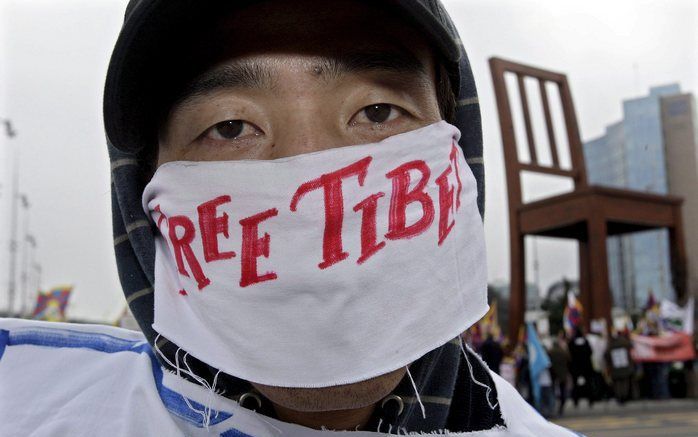 GENEVE - De EU en de VS kaartten dinsdag in de VN-Mensenrechtenraad de situatie in Tibet aan. Foto EPA.