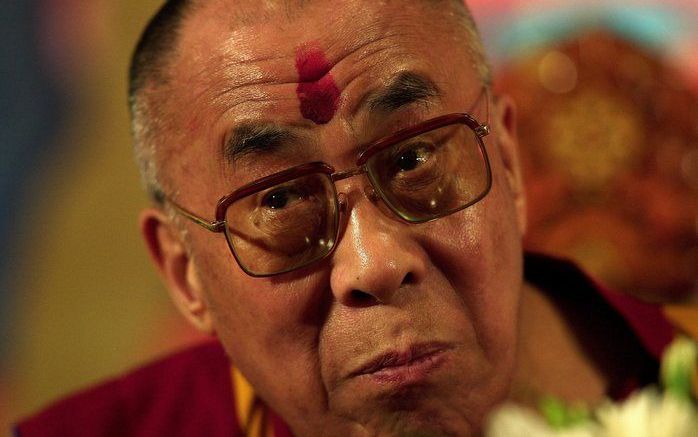 NEW DELHI (AP) – China is ’bijna’ een politiestaat. De Dalai Lama, de spiritueel en politiek leider van de Tibetanen, heeft dit zaterdag gezegd in de Indiase stad New Delhi. Foto EPA