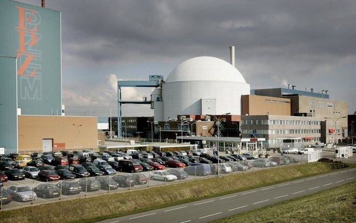 De kerncentrale in Borssele wil alternatieve brandstoffen, zoals plutonium, inzetten. Foto ANP