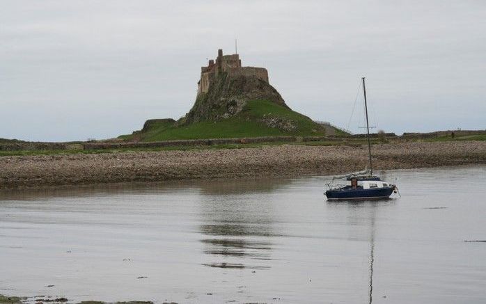 In de meest noordelijke uithoek van Holy Island staat Lindisfarne Castle, een fort uit 1554. Foto’s RD