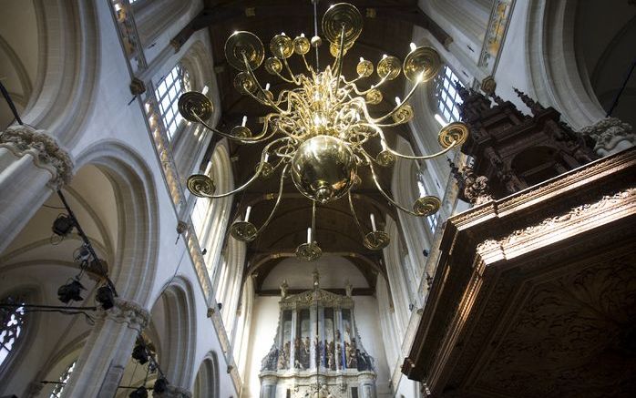 Zeven kerken in het bisdom Den Bosch zijn dit jaar het doelwit geworden van dieven die het gemunt hebben op koperen regenpijpen. Foto ANP