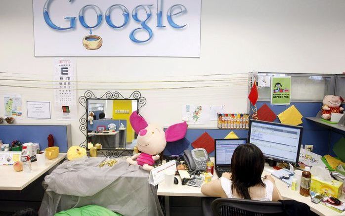 Kantoor van Google in Peking. Foto EPA