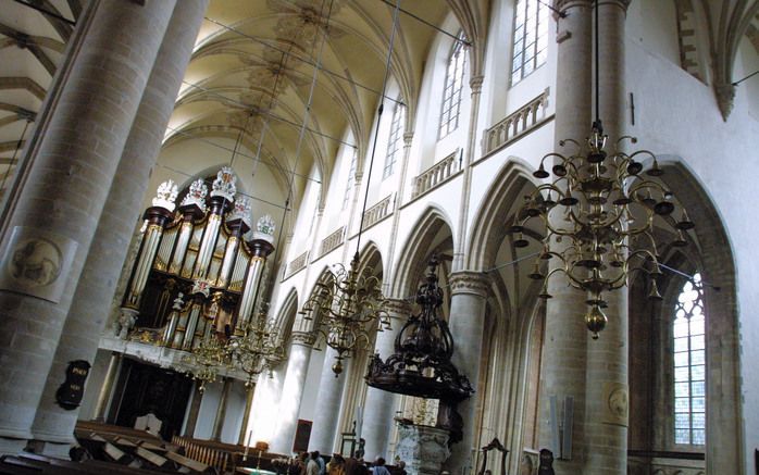 DORDRECHT – Het orgel in de Grote Kerk in Dordrecht krijgt subsidie voor restauratie. Foto RD, Anton Dommerholt