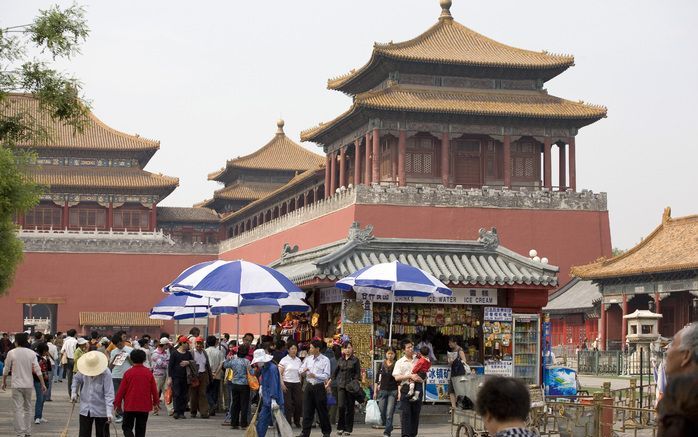 De Chinese huiskerkleider die woensdag in Peking werd gearresteerd, is weer vrijgelaten. Dat deelde Europarlementariër B. Belder (ChristenUnie-SGP) donderdag mee. Foto ANP