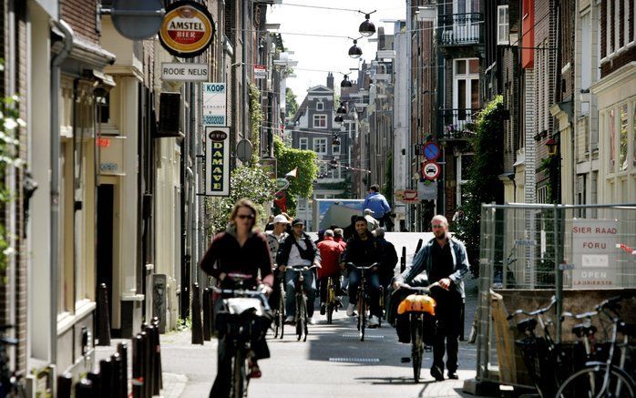 Van Europa neemt Amsterdam een middenpositie in als het gaat om de hoogte van de huren van winkels. Foto ANP