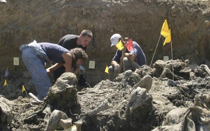 SARAJEVO – Forensische experts hebben in het oosten van Bosnië een massagraf ontdekt met daarin slachtoffers van het bloedbad van Srebrenica in 1995. Dat maakte Murat Hurtic van de Commissie Vermiste Personen vrijdag bekend. Vermoedelijk gaat het om tient