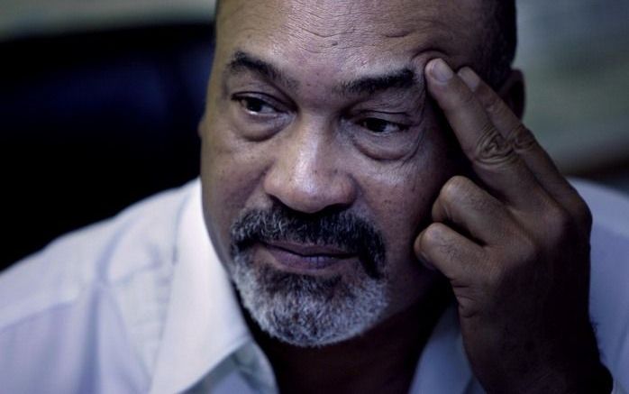 Bouterse zegt niet voor de krijgsraad te zullen verschijnen. Foto EPA