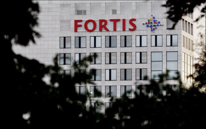 UTRECHT - Het hoofdkantoor van bankverzekeraar Fortis in Utrecht. Foto ANP