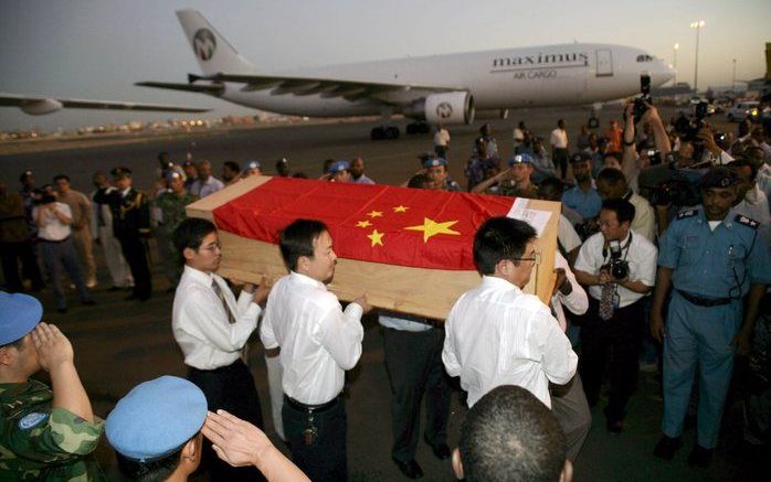 Vijf Chinese oliewerkers zijn door hun ontvoerders in Sudan vermoord tijdens een actie om hen te bevrijden. Foto EPA