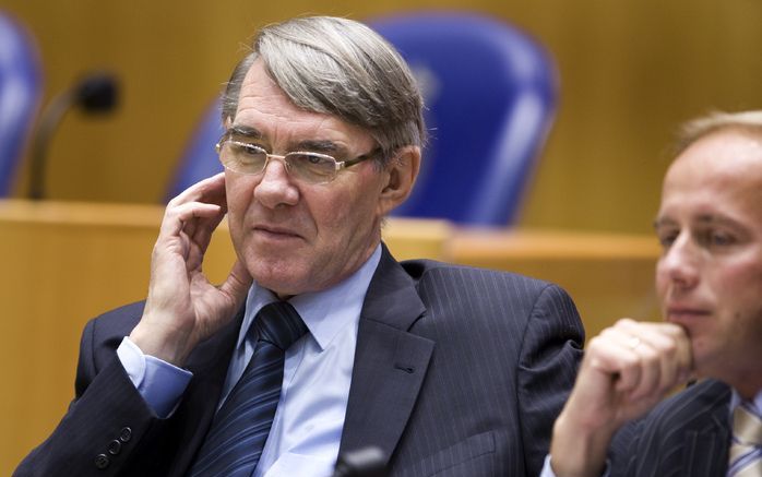 SGP-fractievoorzitter Van der Vlies betoogde dinsdag dat het geklaag over de Tweede Kamer van alle tijden is. Foto ANP