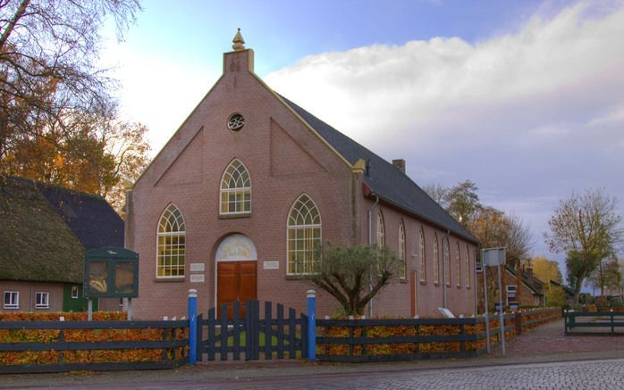 De hersteld hervormde gemeente van Hasselt, Rouveen, Zwolle en omstreken heeft vorige maand haar kerkgebouw aan de Oude Rijksweg in Rouveen in gebruik genomen. Foto Jaco Hoeve