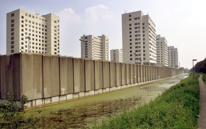 Uit de Bijlmerbajes is donderdag een gevangene ontsnapt. Foto ANP