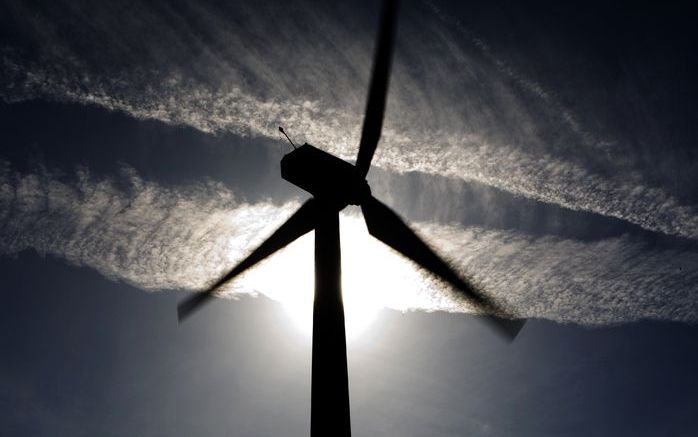 Twee Duitse eilanden in de Noordzee hebben donderdag een rechtszaak verloren waarin ze de bouw van twee windmolenparken tegen wilden gaan. Foto ANP